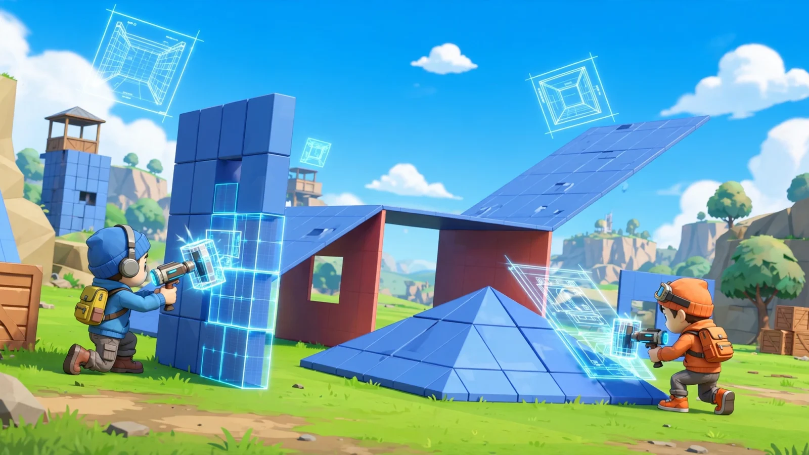 1v1.LOL battle royale building shooter game art